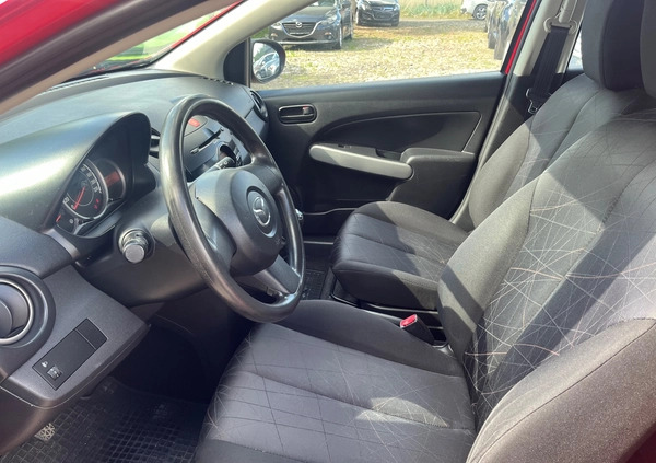 Mazda 2 cena 19900 przebieg: 158000, rok produkcji 2012 z Jarocin małe 277